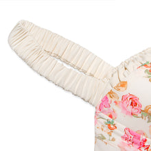 Load image into Gallery viewer, Summer Women Clothing Floral Slip Dress Sexy Backless Slit Mid Length Vacation Dress for Women