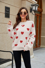 Load image into Gallery viewer, Womens winter jumpers, scoop neck sweater top, womens wool jumper, sweater tops for leggings, sweater pullover, women oversized pullover, women pullover sweater, chunky cardigan, wool knitwear, holiday sweaters womens, ladies wool jumpers, women knitted sweater, womens wool coats &amp; jackets, white sweater top.