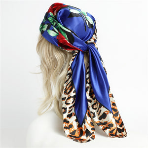 Fashion Whisper Gorgeous Printed Silk Scarves | Neckerchiefs Scarf | Bandana Scarf