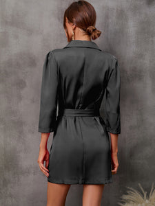 womens power suit, double breasted dress, black suit coat, black blazer dress, women's jacket, women's jacket dress, long coat dress, women's suit coat, Plus size Coats & Jackets, Trendy Plus size coats, Womens Outdoor coat, Cute Brunch outfits winter, black dress with belt, formal party dresses for women, womens formal party wear, coat dress womens.