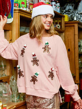 Load image into Gallery viewer, Womens Sequin Sweatshirt, Sequin Christmas Sweater, Womens crew neck jumper, Snowman Ugly Christmas Sweater, Christmas jumper, Cute xmas outfits, Christmas Pullover women, sparkly sweaters for the holidays, sparkly christmas sweater, Cute casual christmas outfits, Holiday sweater, xmas life ugly sweater, plus size christmas sweatshirt.