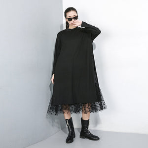 net frill black dress, long black dress, sweater dresses