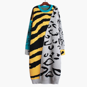 knit dress, fall dresses, leopard print dress