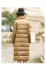 Load image into Gallery viewer, long padded coat, Women&#39;s down coats and jackets,Women&#39;s winter coats and jackets, womens outerwear, ladies down jacket, women&#39;s down jacket, ladies down coat, Plus size Parka coat.